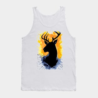 Deer Head Tank Top